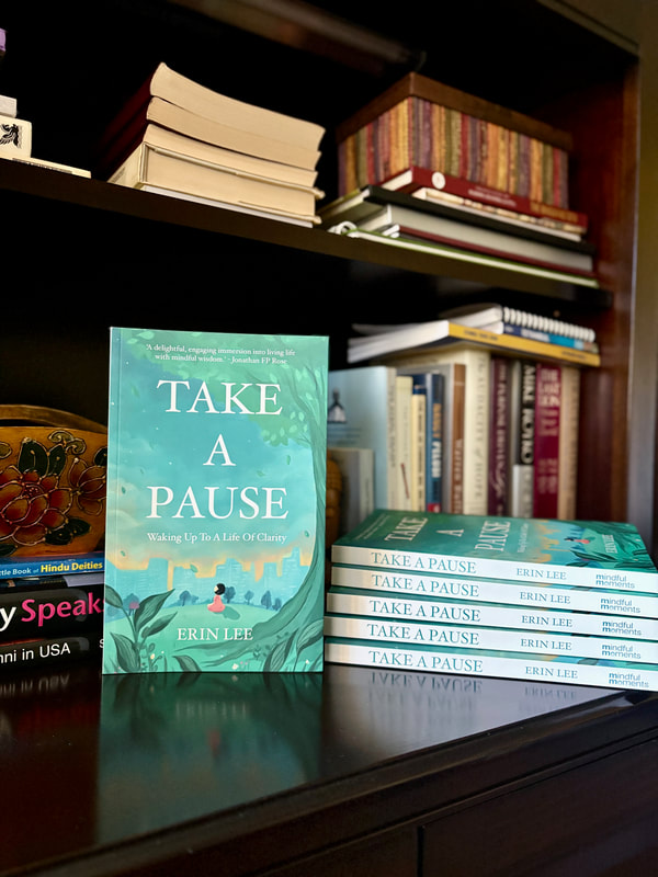 Take A Pause on a shelf